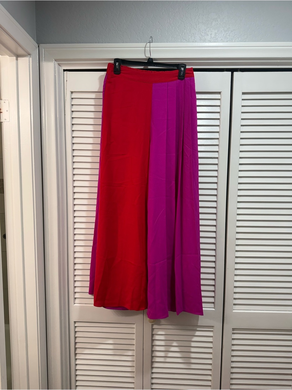 Color block pants size large